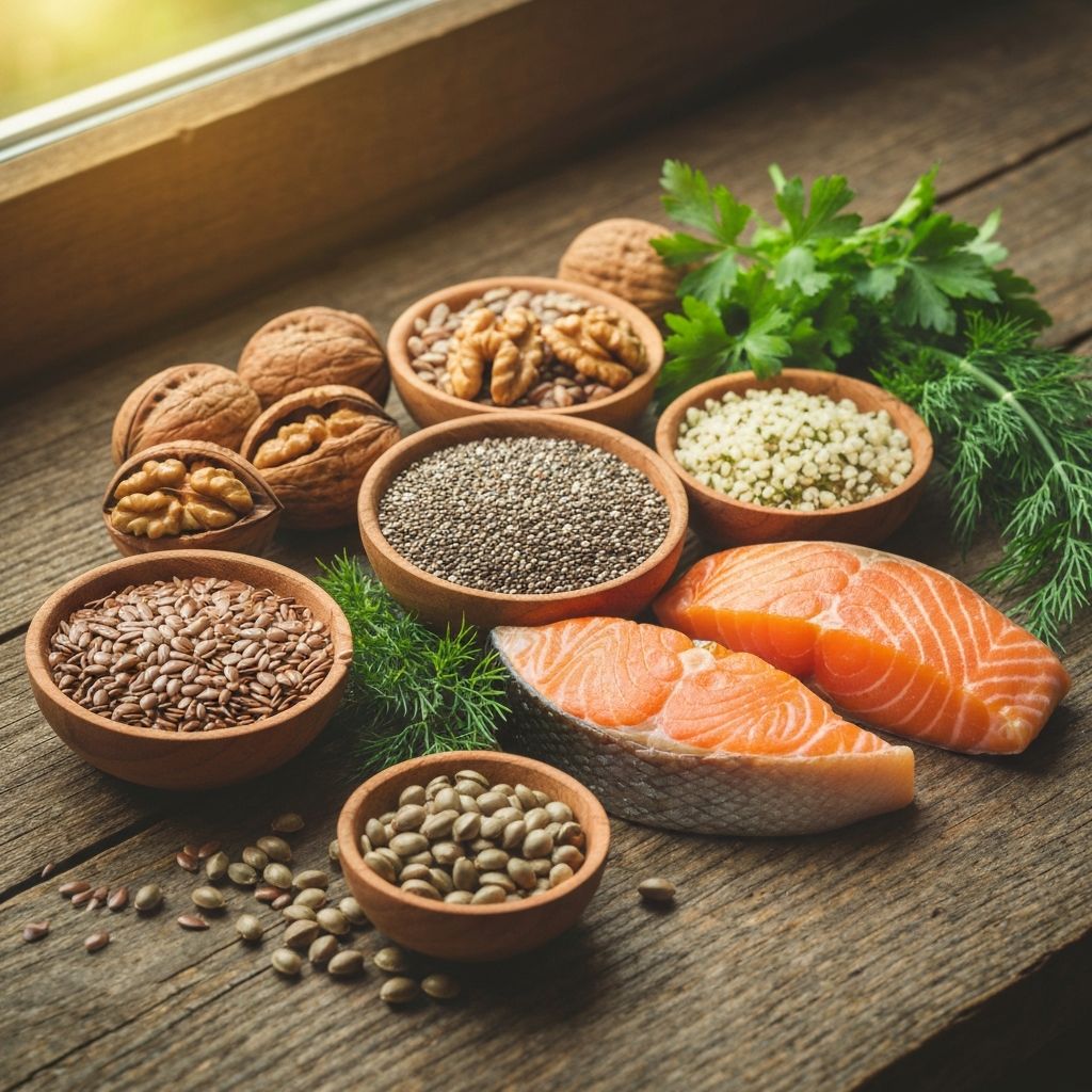 Omega fatty acid sources